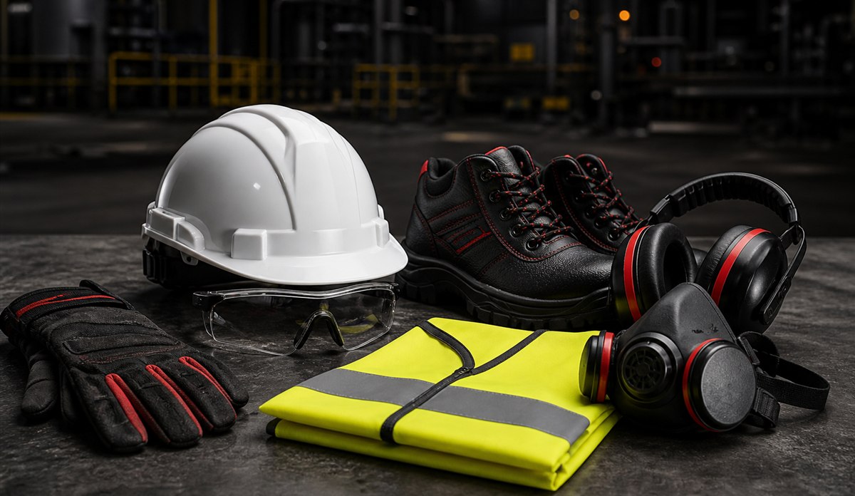 Equipo de protección personal para entornos industriales