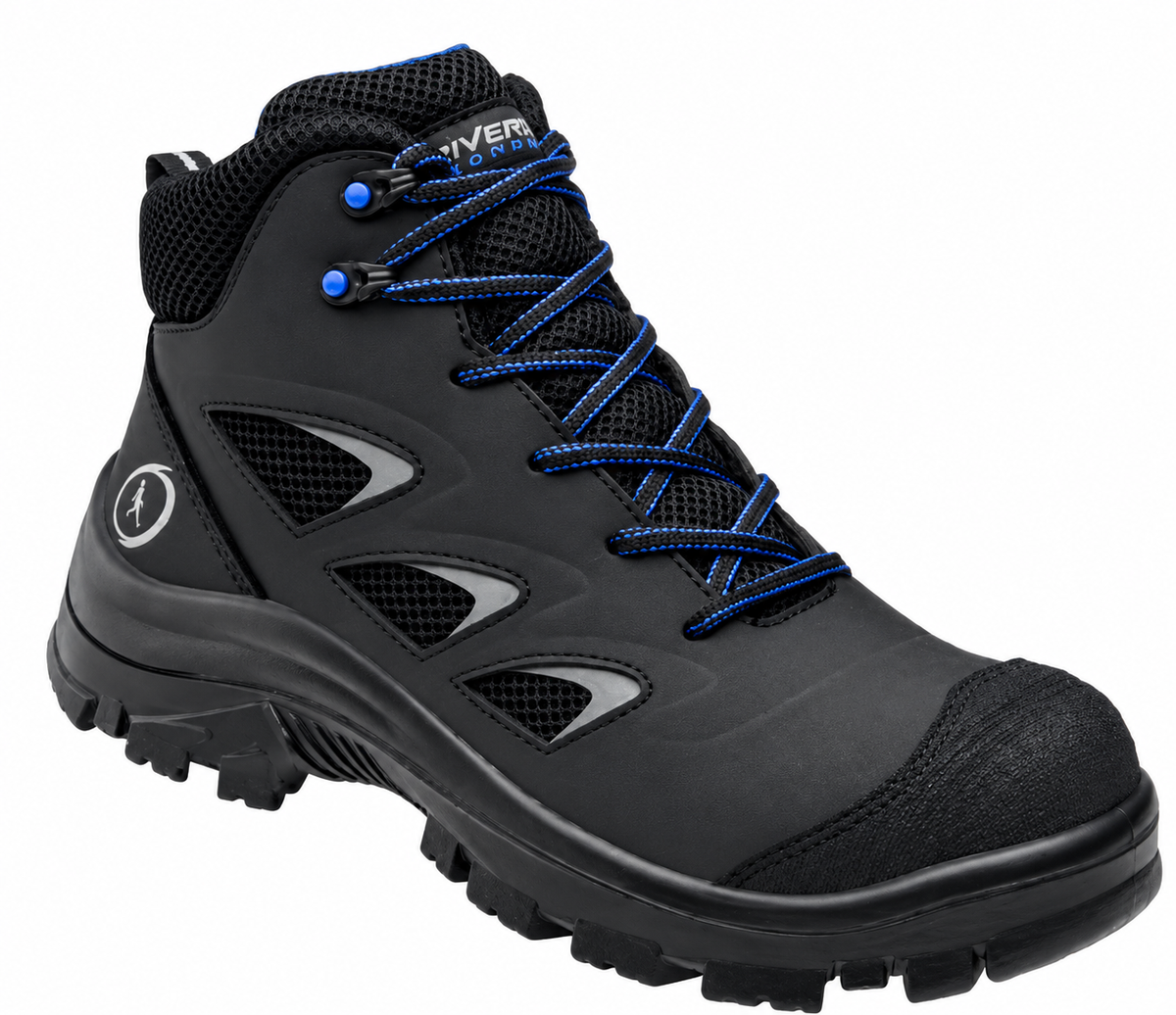 Zapato de Seguridad tipo Borceguí Spyder Negro Talla 22