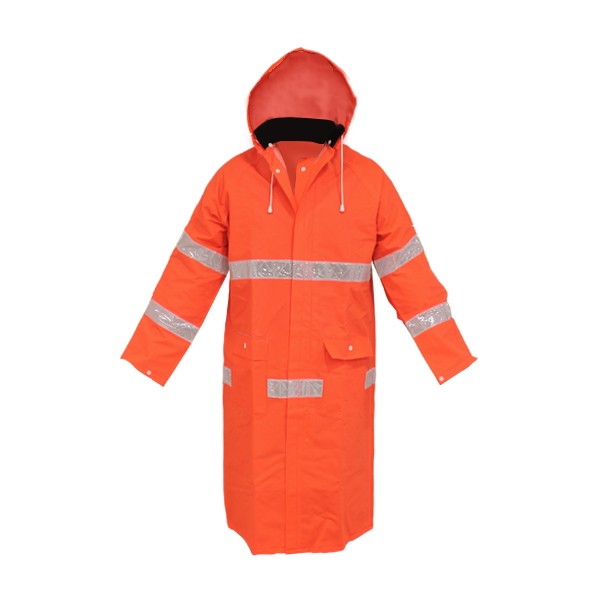 IMPERMEABLE GABARDINA NARANJA