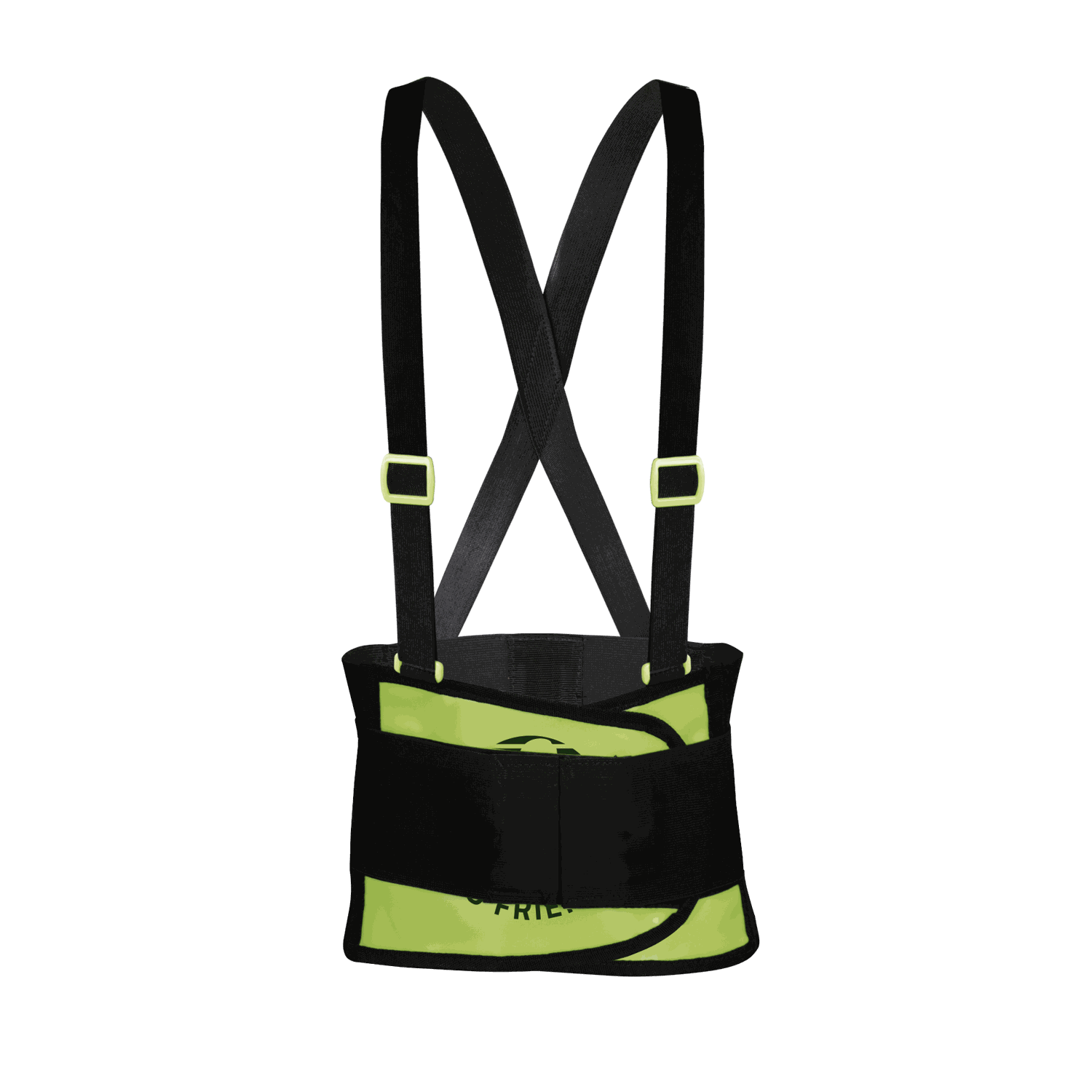 SOPORTE SACROLUMBAR ELÁSTICO CON PALETAS DE ALTA-VISIBILIDAD.
ECOFRIENDLY ELASTIC BACK SUPPORT HIGH-VIS BELT.