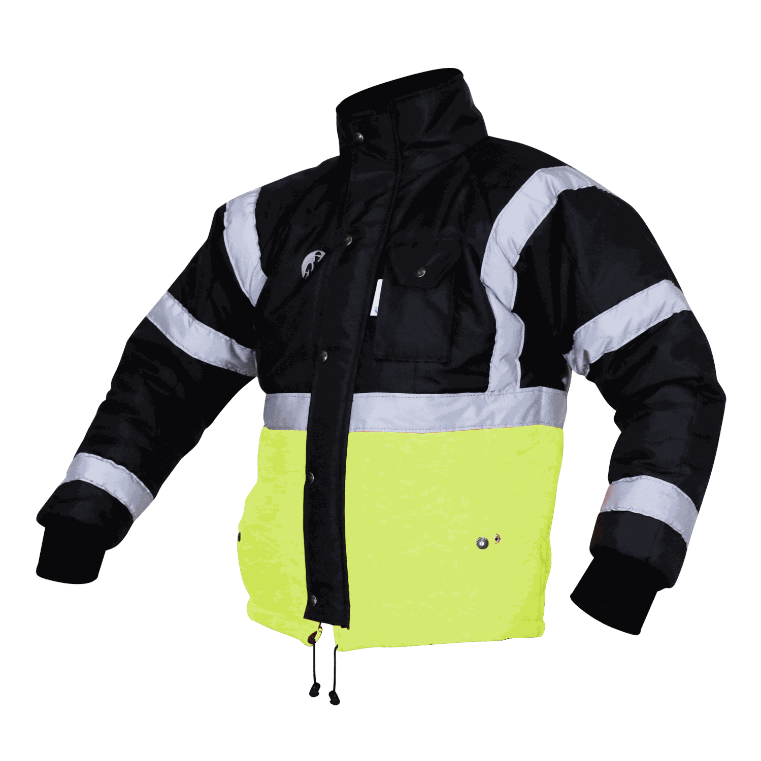 CHAMARRA BICOLOR CON REFLEJANTE TEXTIL -50 °C.
ECOFRIENDLY THERMO-INSULTADED TWO-TONE JACKET -58 °F.