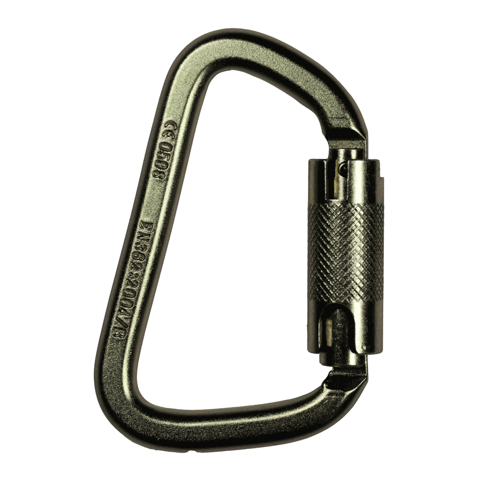 Gancho carabinero.
Carabiner hook.