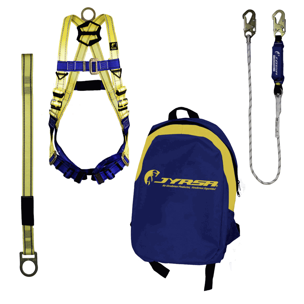 Kit contra caída de alturas 02.
Fall protection kit 02.