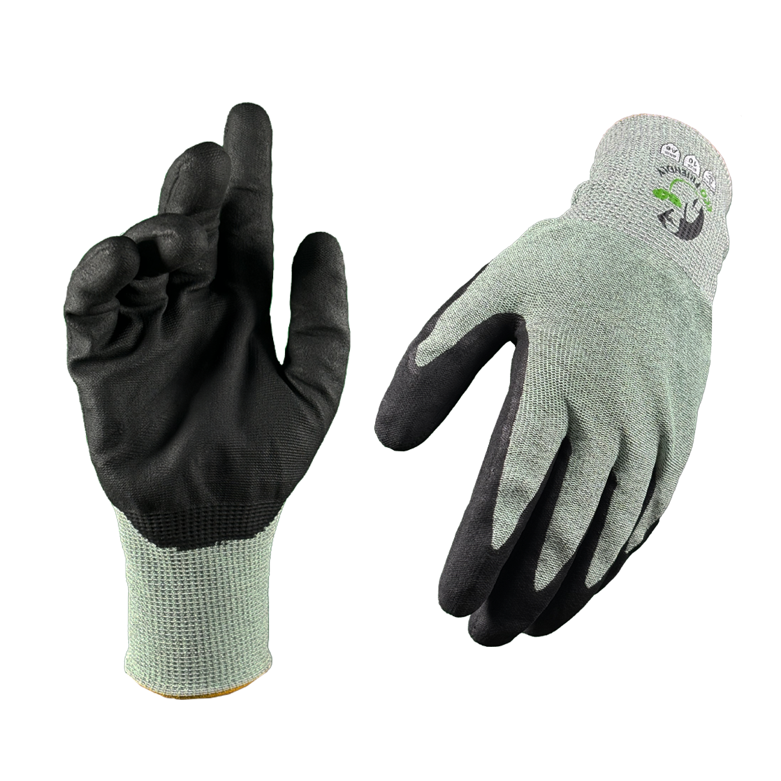 Guante resistente al corte nivel A6.
ECOFriendly Cut-resistant glove level A6.