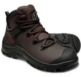 Zapato de Seguridad tipo Borceguí Attitude Café Talla 26 Marca Riverline