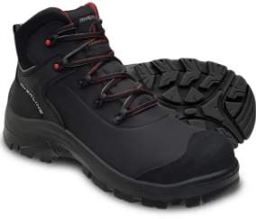 Zapato de Seguridad tipo Borceguí Attitude Negro Talla 30 Marca Riverline