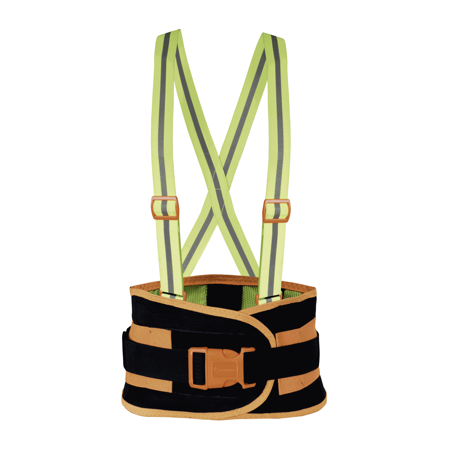 SOPORTE SACROLUMBAR DE ALTA-VISIBILIDAD.
ECOFRIENDLY HIGH-VISIBILIDAD LUMBAR SUPPORT.