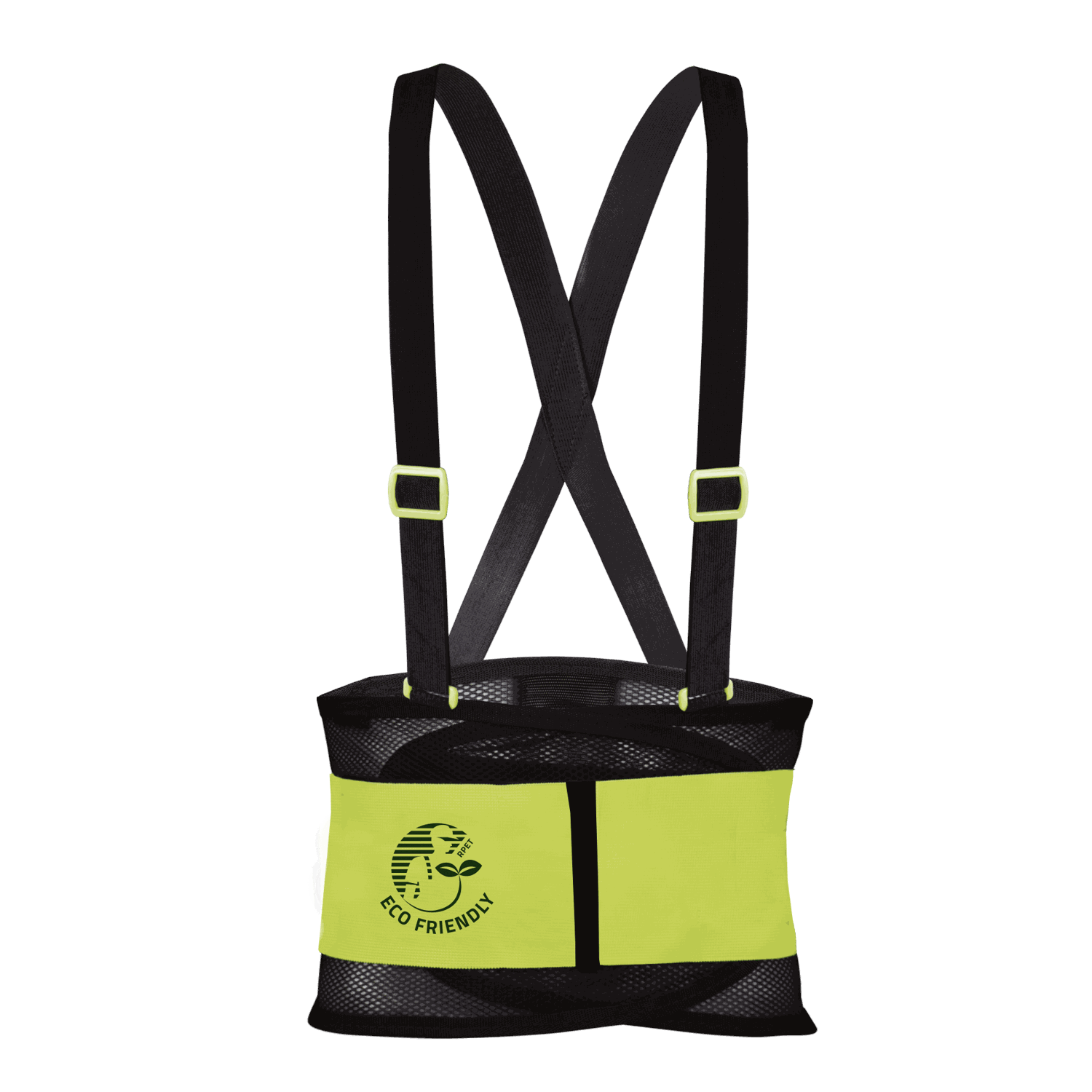 SOPORTE SACROLUMBAR DE MALLA CON CON BANDA DOBLE.
ECOFRIENDLY BREATHABLE BACK SUPPORT BELT.