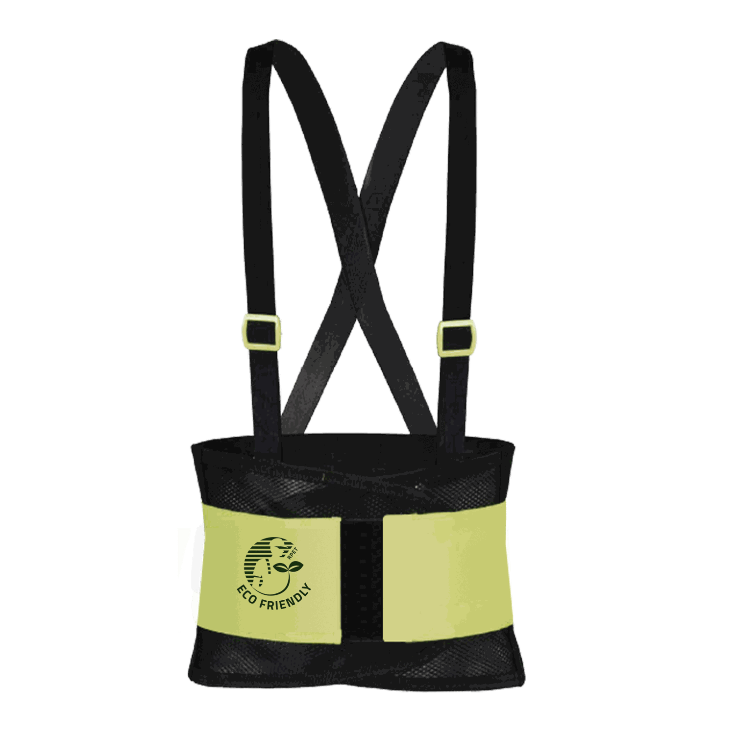 SOPORTE SACROLUMBAR VENTILADO ECO.
ECOFRIENDLY BREATHABLE BACK SUPPORT BELT.