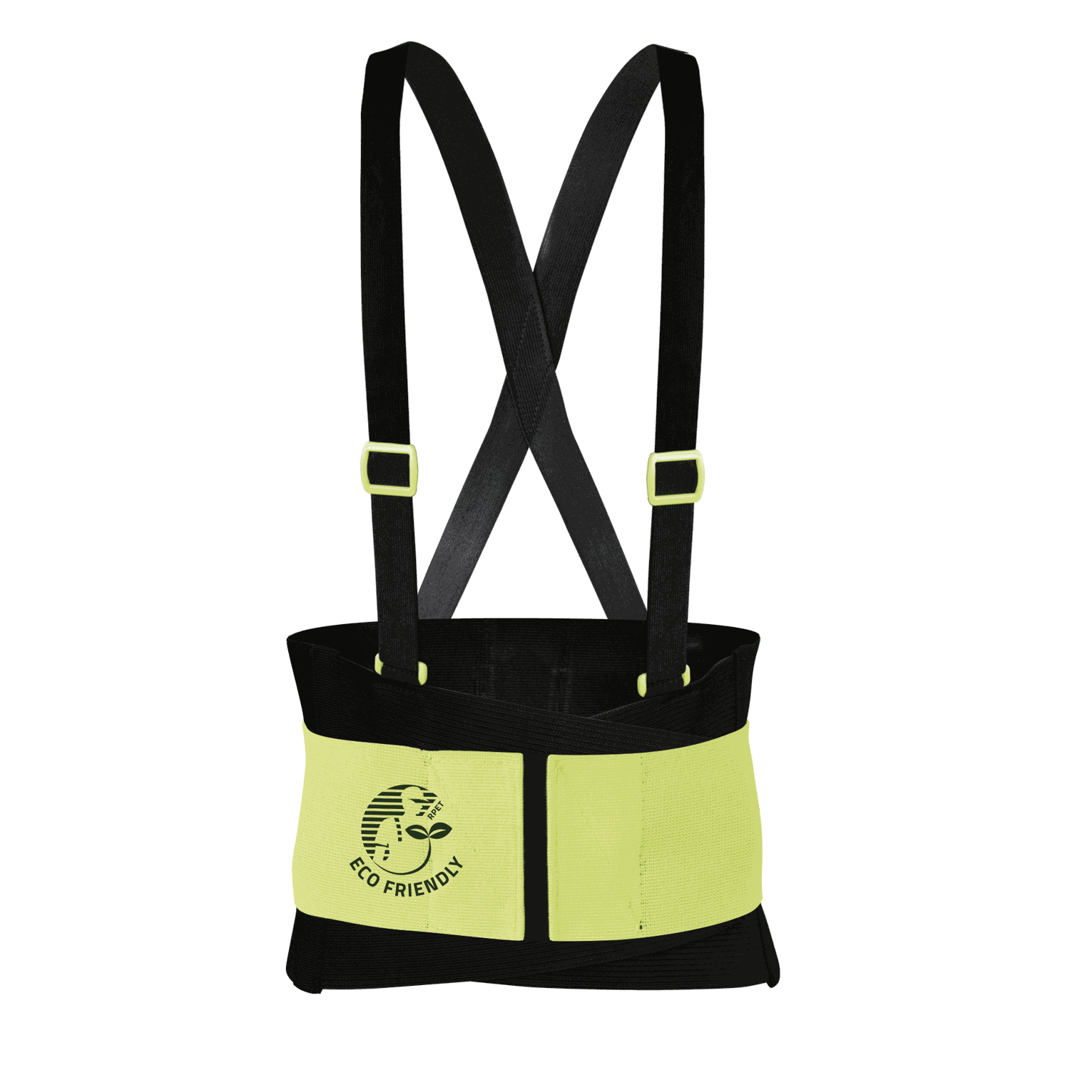 SOPORTE SACROLUMBAR ELÁSTICO REFORZADO LIBRE DE BIES.
ECOFRIENDLY ELASTIC BACK SUPPORT BELT.