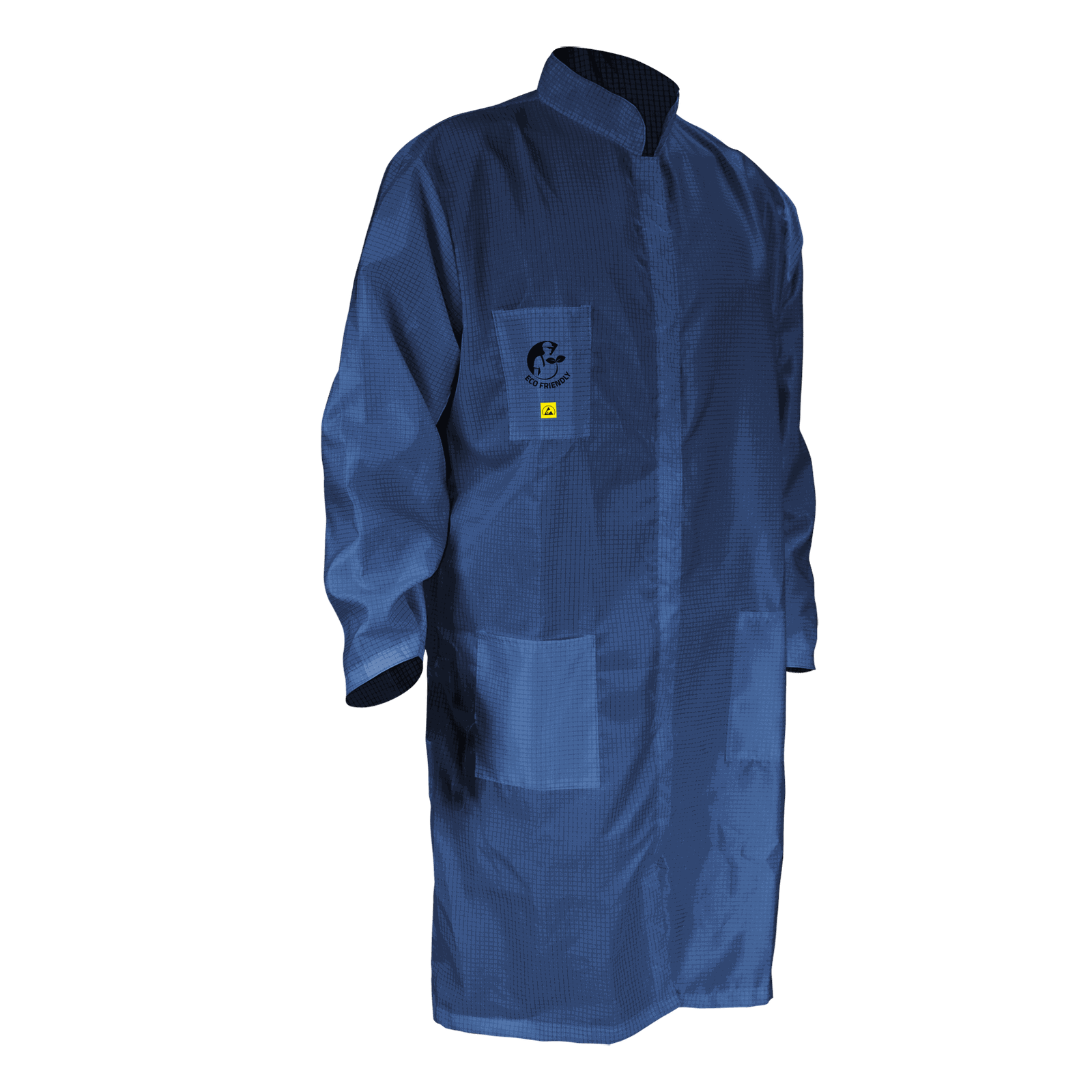 BATA ANTIESTÁTICA (ESD).
ANTISTATIC COAT (ESD).