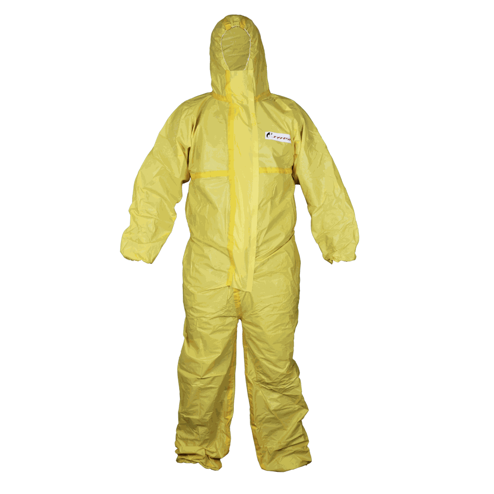 OVEROL CUERPO COMPLETO CON GORRO.
FULL BODY COVERALL WITH HOOD.