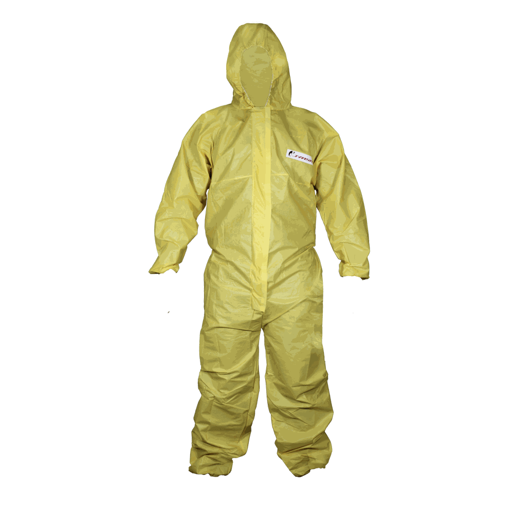 OVEROL CUERPO COMPLETO CON GORRO.
FULL BODY COVERALL WITH HOOD.