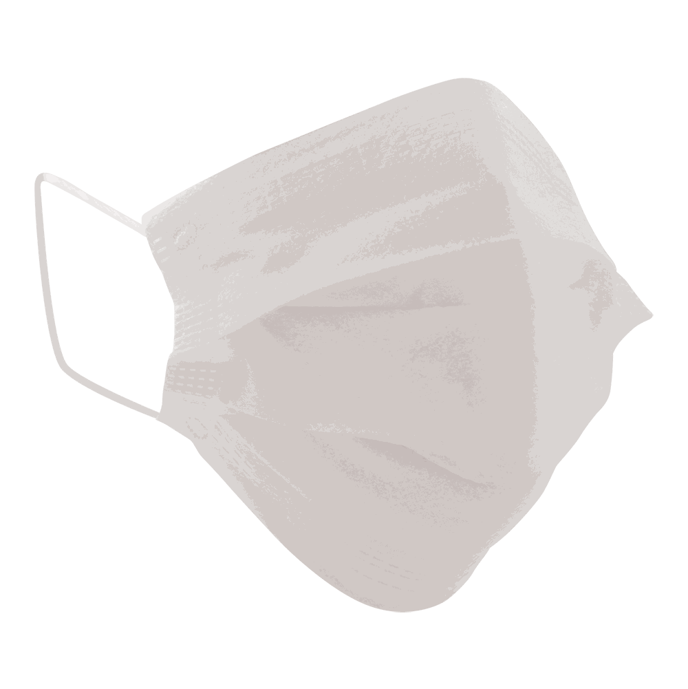 CUBREBOCAS PLISADO DE 3 CAPAS.
ECOFRIENDLY DISPOSABLE 3-LAYER FACE MASK.