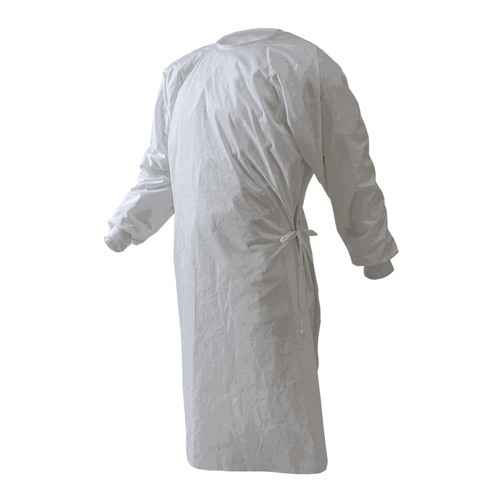 BATA HOSPITALARIA DE MANGA LARGA N90.
N90 LONG-SLEEVE HOSPITAL GOWN.
