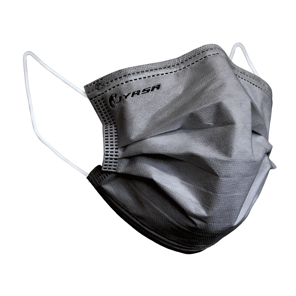CUBRECARA PLISADO DE 4 CAPAS FILTRO N99 Y CARBÓN ACTIVADO.
4-LAYER FACE MASK N99 WITH ACTIVATED CARBON.