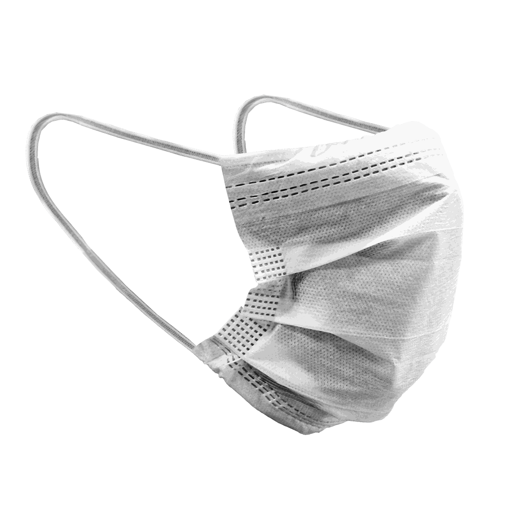 CUBRECARA TRIPLE PLISADO.
DISPOSABLE FACE MASK.